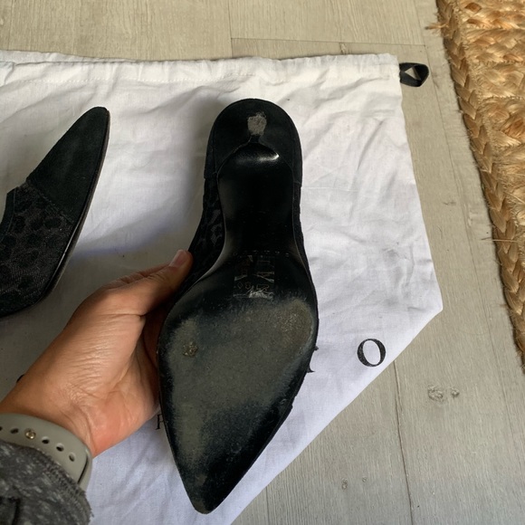 Sandro Pumps with sheer leopard detailing - Picture 6 of 6